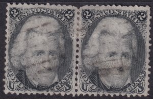 #73 Used, VF, Pair (CV $60 - ID37283) - Joseph Luft