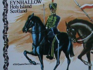 ​SCOTLAND-EYNHALLOW STAMP-CENTENARY OF WINSTON CHURCHILL-SOLDIERS.,MNH S/S