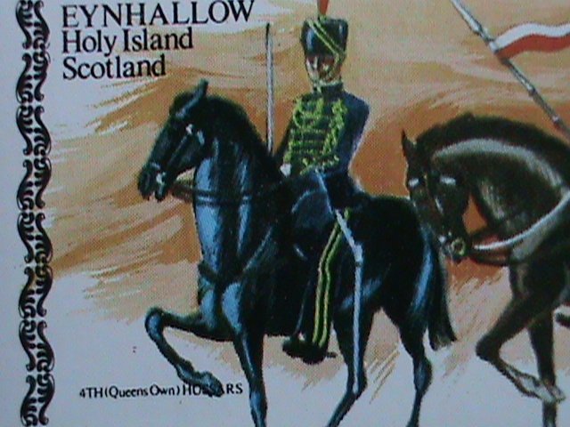 ​SCOTLAND-EYNHALLOW STAMP-CENTENARY OF WINSTON CHURCHILL-SOLDIERS.,MNH S/S