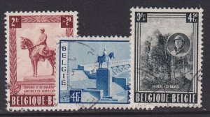 Belgium, Scott B555-B557, used