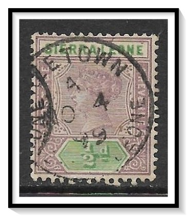 Sierra Leone #34 Queen Victoria Used