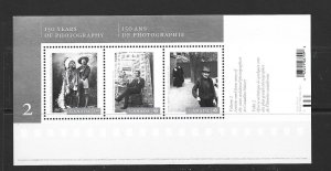 CANADA - 2014 CANADIAN PHOTOGRAPHY SOUVENIR SHEET - SCOTT 2756 - MNH