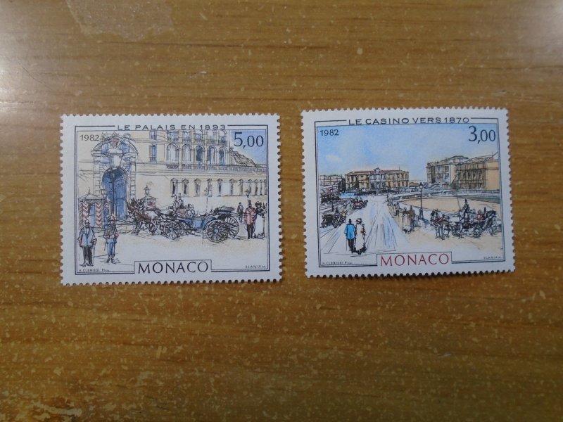 Monaco  #  1344-45  NH