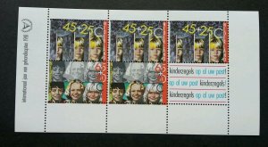 *FREE SHIP Holland Netherlands Year Of The Child 1981 Children (ms) MNH