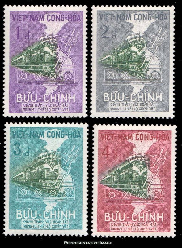 Vietnam Scott 116-119 Unused.