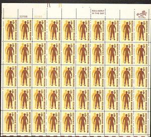 US #1469 Mint Sheet Osteopathic Medical 