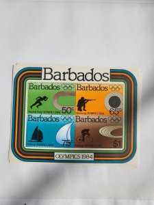 Stamps Barbados Scott #626a nh