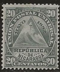 Nicaragua ^ Scott # 18 - MH