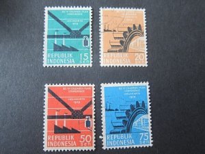 Indonesia 1959 Sc 479-83 set FU
