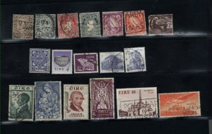 Ireland 18 different  used PD