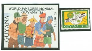 Guyana #2012-2013 Mint (NH) Souvenir Sheet (Scouts)