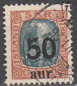 Iceland #138 F-VF Used CV $62.50