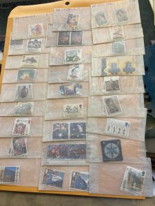 ATTENTION WORLD STAMP COLLECTORS!  GREAT BRITAIN 1980'S 27 DIFF MINT NH SETS F15