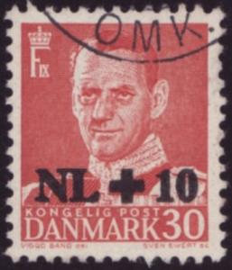 Denmark Scott #B20 used CV $1.25
