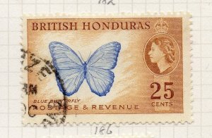 British Honduras 1953 Early Issue Fine Used 25c. NW-207841