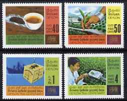 Ceylon 1967 Centenary of Ceylon Tea Industry set of 4 unm...