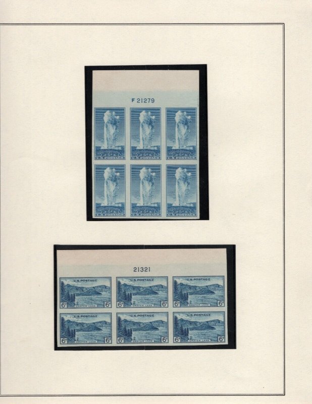 1934 FARLEY LOT OF PLATE BLOCKS - IMPRESSIVE CONDITION!   (LB 06/26/23)