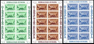 Gibraltar # 382 - 384 MNH