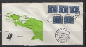 Netherlands New Guinea cover postmark KAMERI (#1)