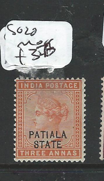 INDIA PATIALA  (PP0404B) QV 3A  SG 20  MOG