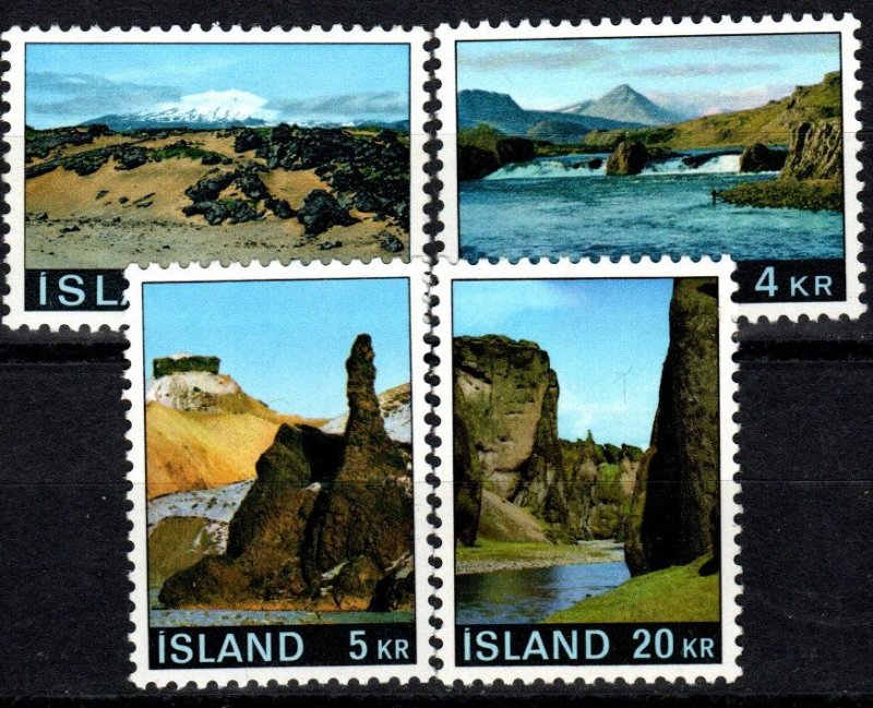 Iceland #412-5 F-VF CV $2.80 (V5377)