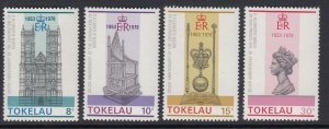 Tokelau 61-4 QEII Coronation mnh