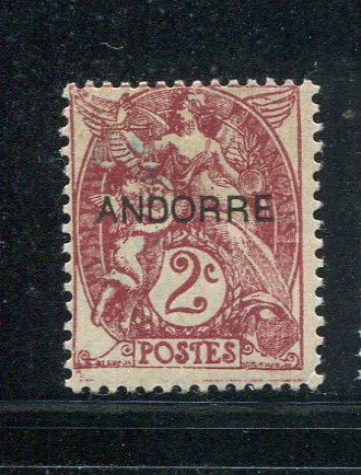 French Andorra #2 Mint - Make Me A Reasonable Offer