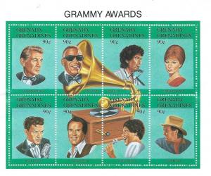 Grenada-Grenadines #1501 Grammy Awards S/S (MNH) CV$17.50