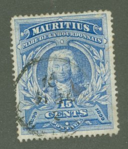 Mauritius #115 Used Single