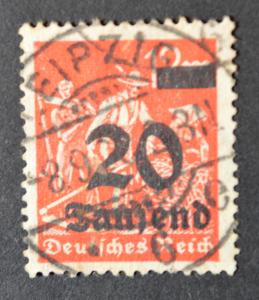 Germany Scott #244, VF Used