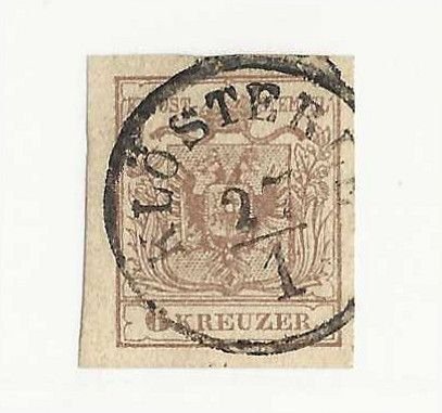Austria Sc #40  6Kr  used VF