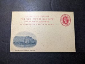 Mint Cape of Good Hope Postcard Postal Stationery One Penny Denomination