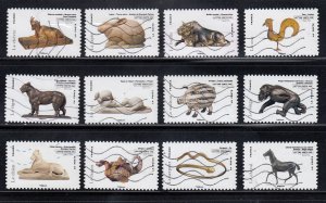 France 2013 Sc#4316-4327 Animals in Art Used