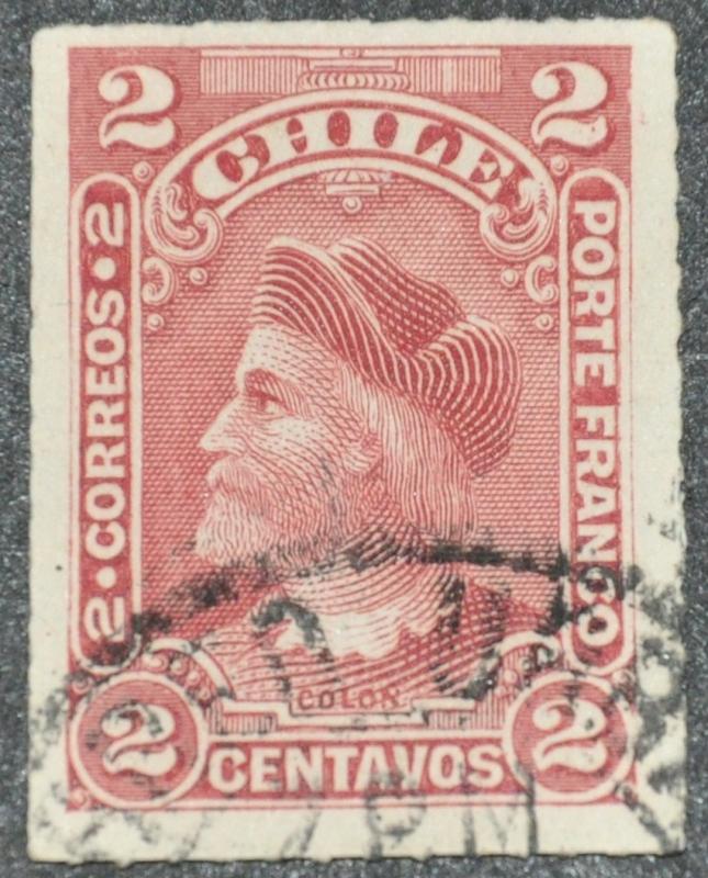 DYNAMITE Stamps: Chile Scott #40 - USED