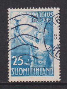 Finland    #309  used  1952   torch bearers