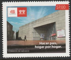 MEXICO 3089, INFONAVIT, HOUSING INSTITUTE. MINT, NH. VF.