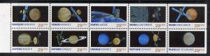 United States 1991 Space Exploration pane of 10 unmounted...