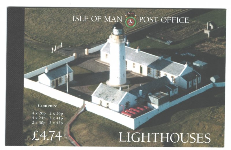Isle of Man 1996 Lighthouses prestige booklet