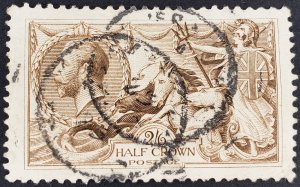 Great Britain, Scott #179, VF used, corner creases