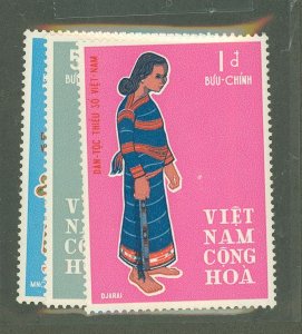 Vietnam/North (Democratic Republic) #355-57  Single (Complete Set)