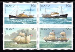 Iceland 745 Ships MNH VF