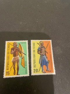 Chad sc 277,278 MNH