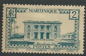 Martinique |  Scott # 134 - MH