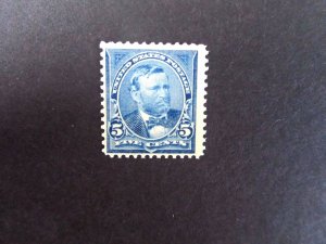 U.S. #281, 5 cent Grant, 1898, MintNH/F, Bright Color
