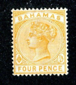 1884  Sc #29 MNG cv.$12.50 ( 777 Bahamas )