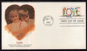 US 1951 Love Fleetwood U/A FDC