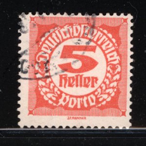 Austria 1920  Scott #J75 used
