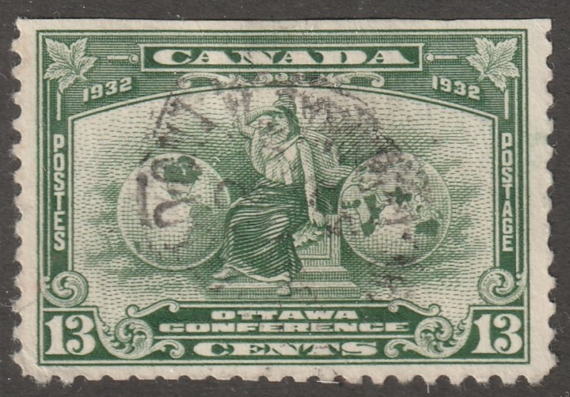 Canada, Scott#194,  used, hinged,  no gum, .#QC-194