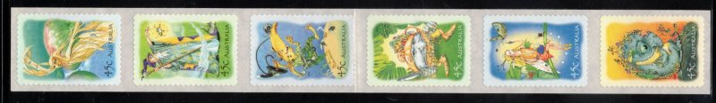 AUSTRALIA 2002 The Magic Rainforest Coils; Scott 2102sa, SG 2240a; MNH