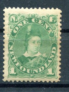 Newfoundland # 45a yellow green   Mint VF  - Lakeshore Philatelics